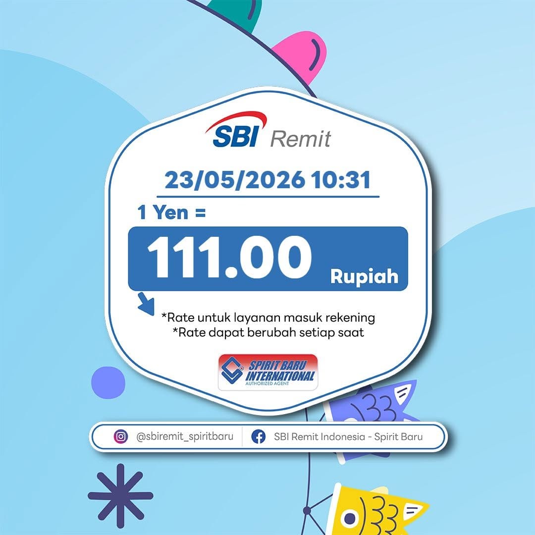 Post 10 by SBI Remit Indonesia-SpiritBaru on Instagram (image)