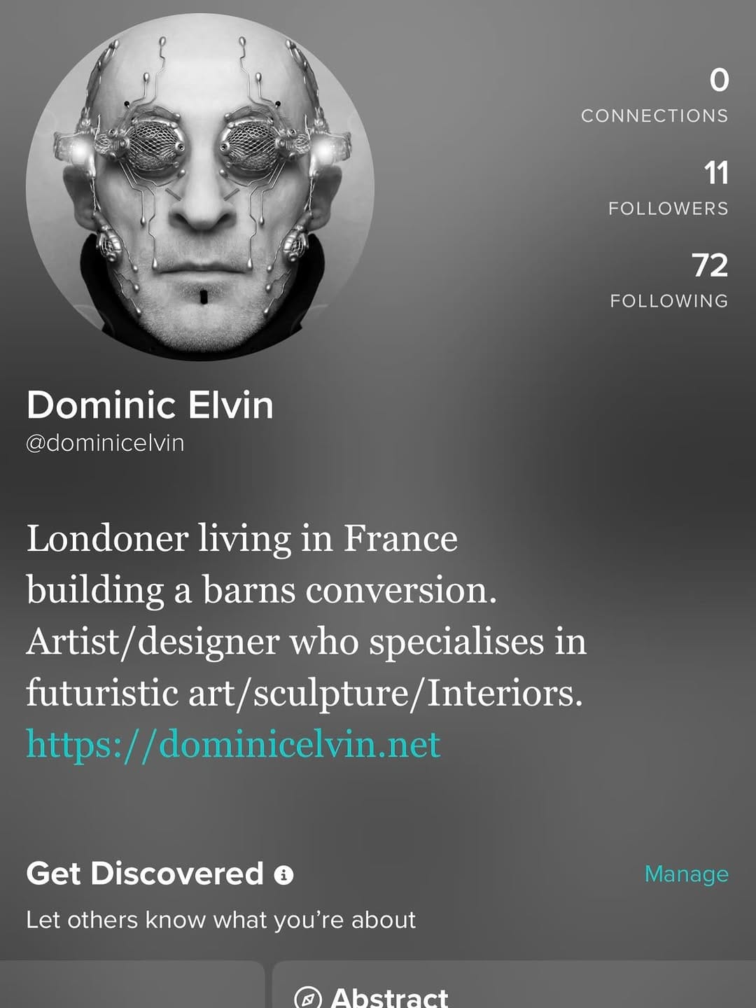Post 8 by Dominic Elvin on Instagram (image)