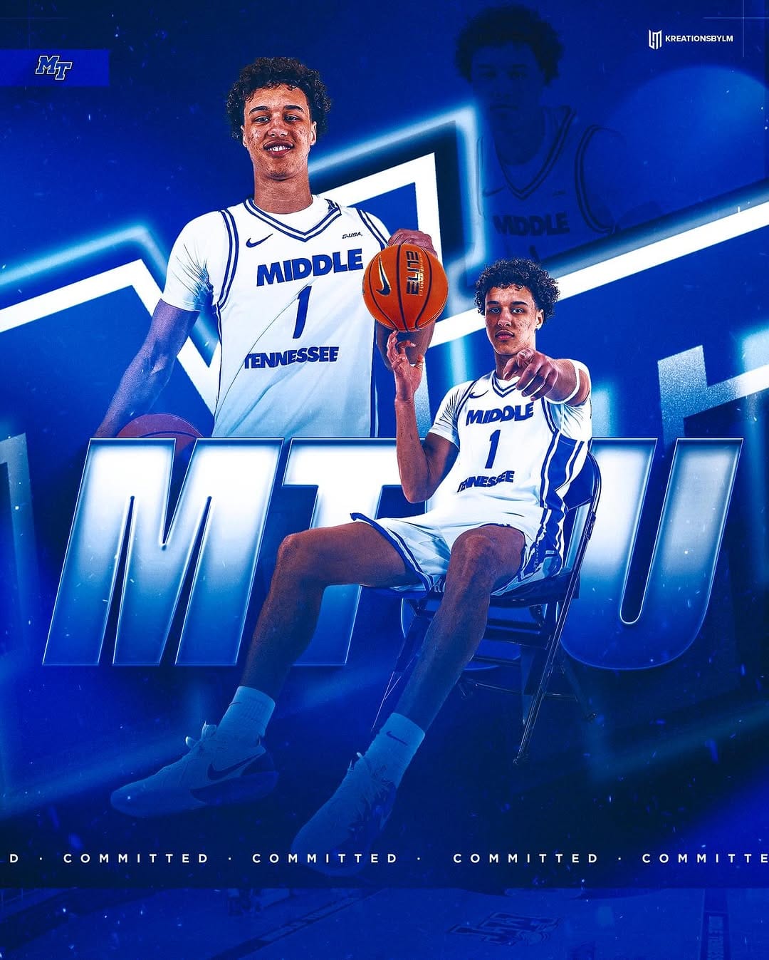 Post 5 by Middle Tennessee Men’s Hoops on Instagram (image)