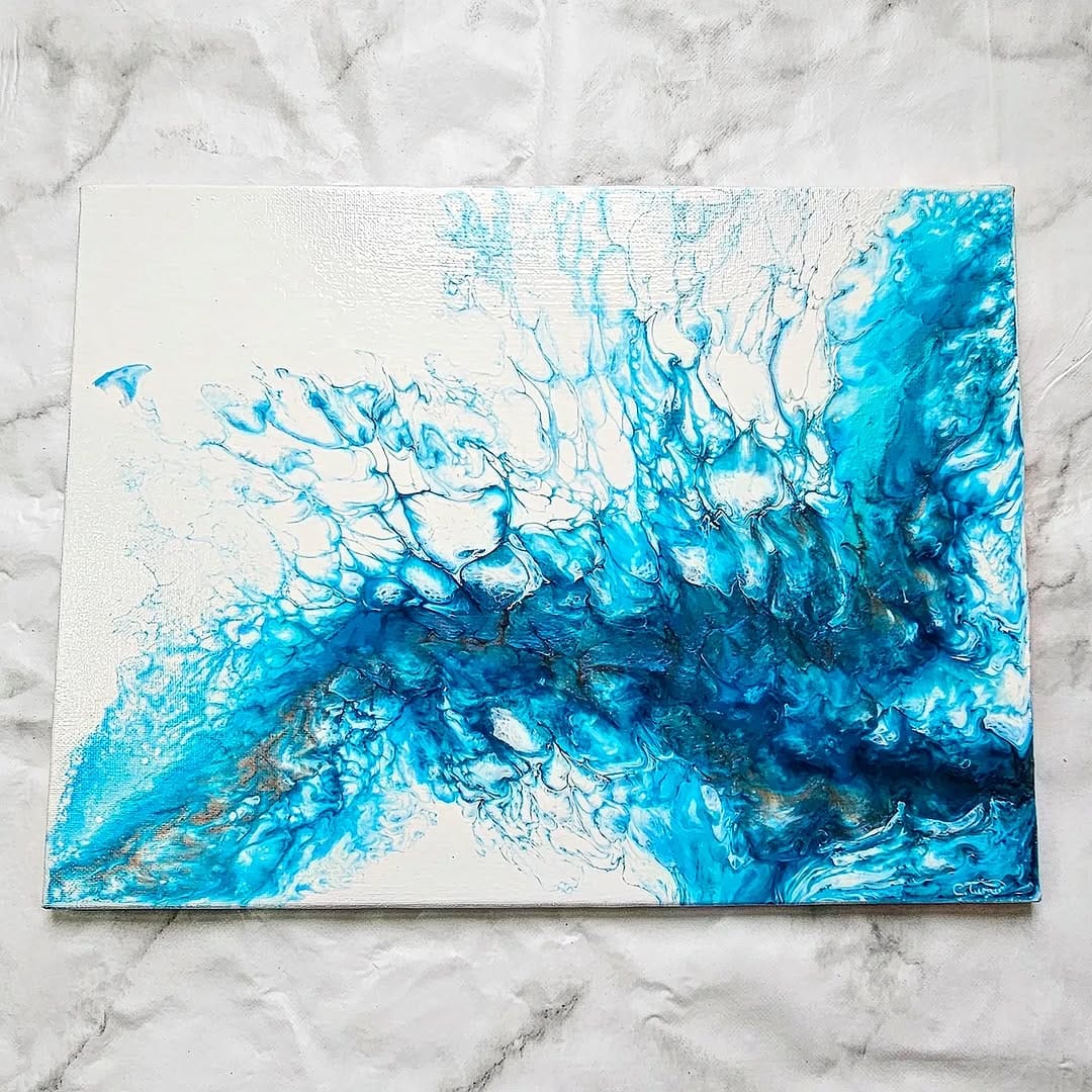 Post 6 by Pure Pour Art on Instagram (image)