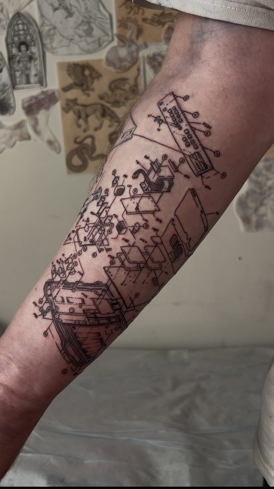 Post 6 by Maribeth | Philly Tattoo Artist on Instagram (video)