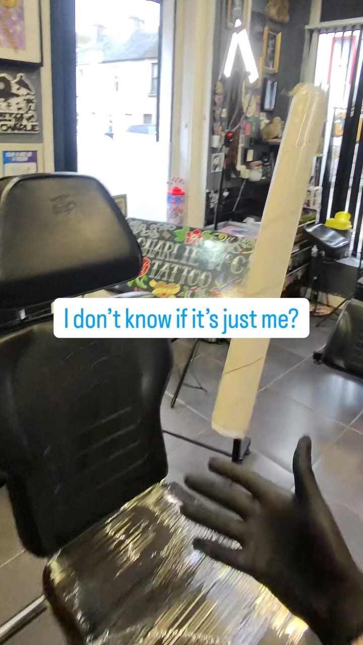 Post 1 by Charlie Mcclenaghan Tattoo on Instagram (video)