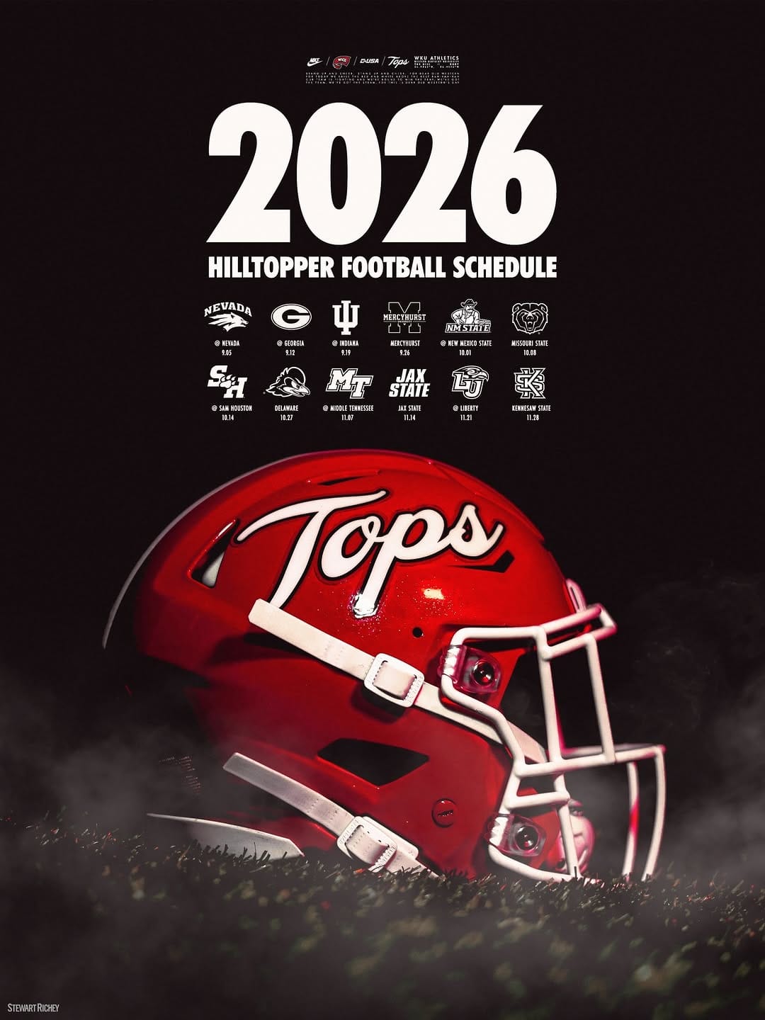 Post 9 by WKU Football on Instagram (image)