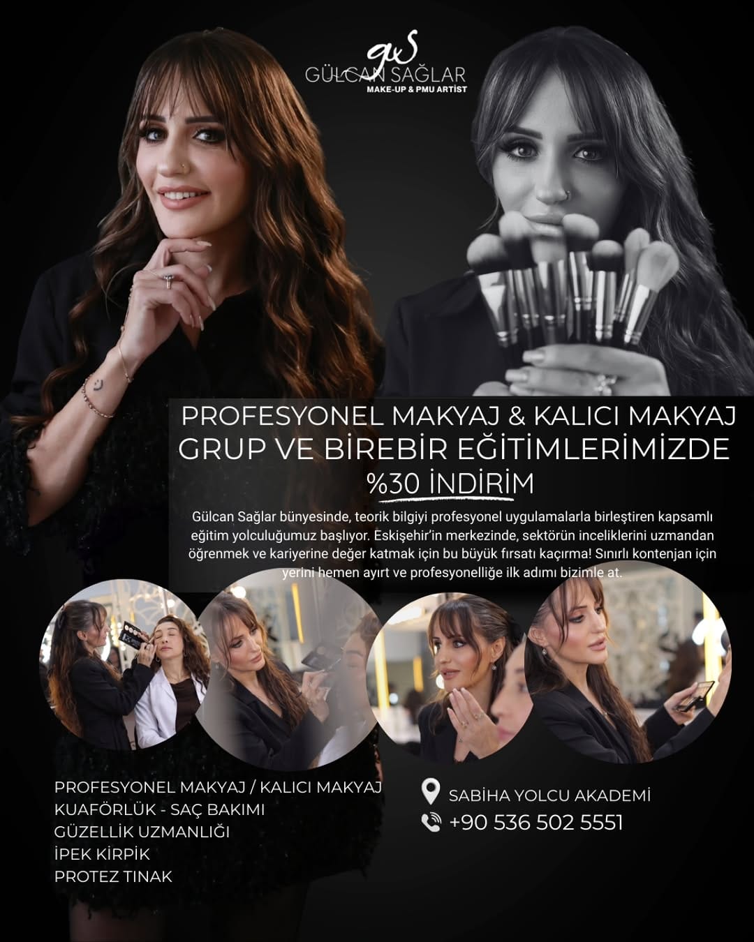 Post 9 by Gülcan Sağlar Make-up Artist on Instagram (image)