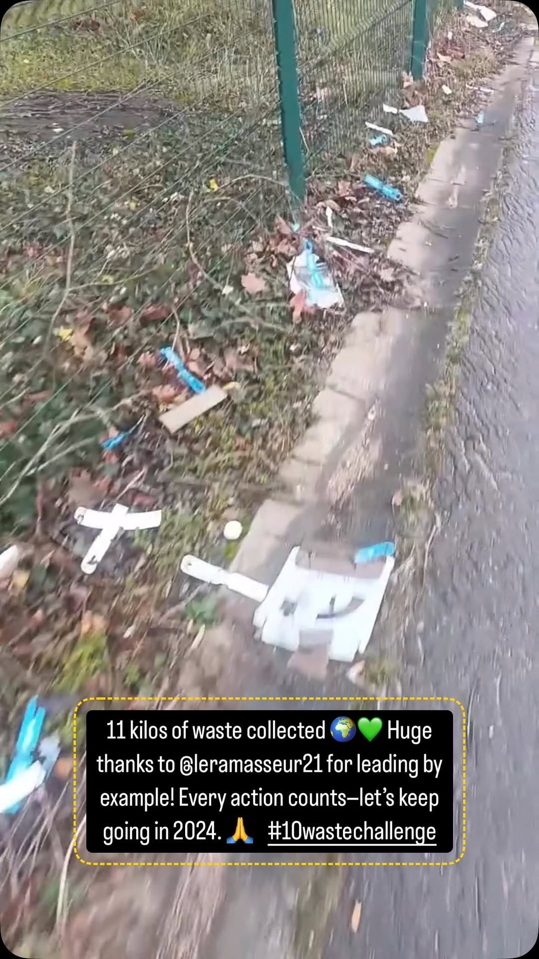 Post 7 by 10WASTECHALLENGE® PROJECT on Instagram (video)