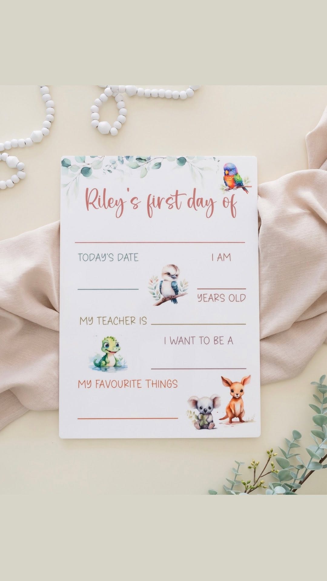 Post 6 by Miss Ali's - Personalised keepsakes & décor on Instagram (video)