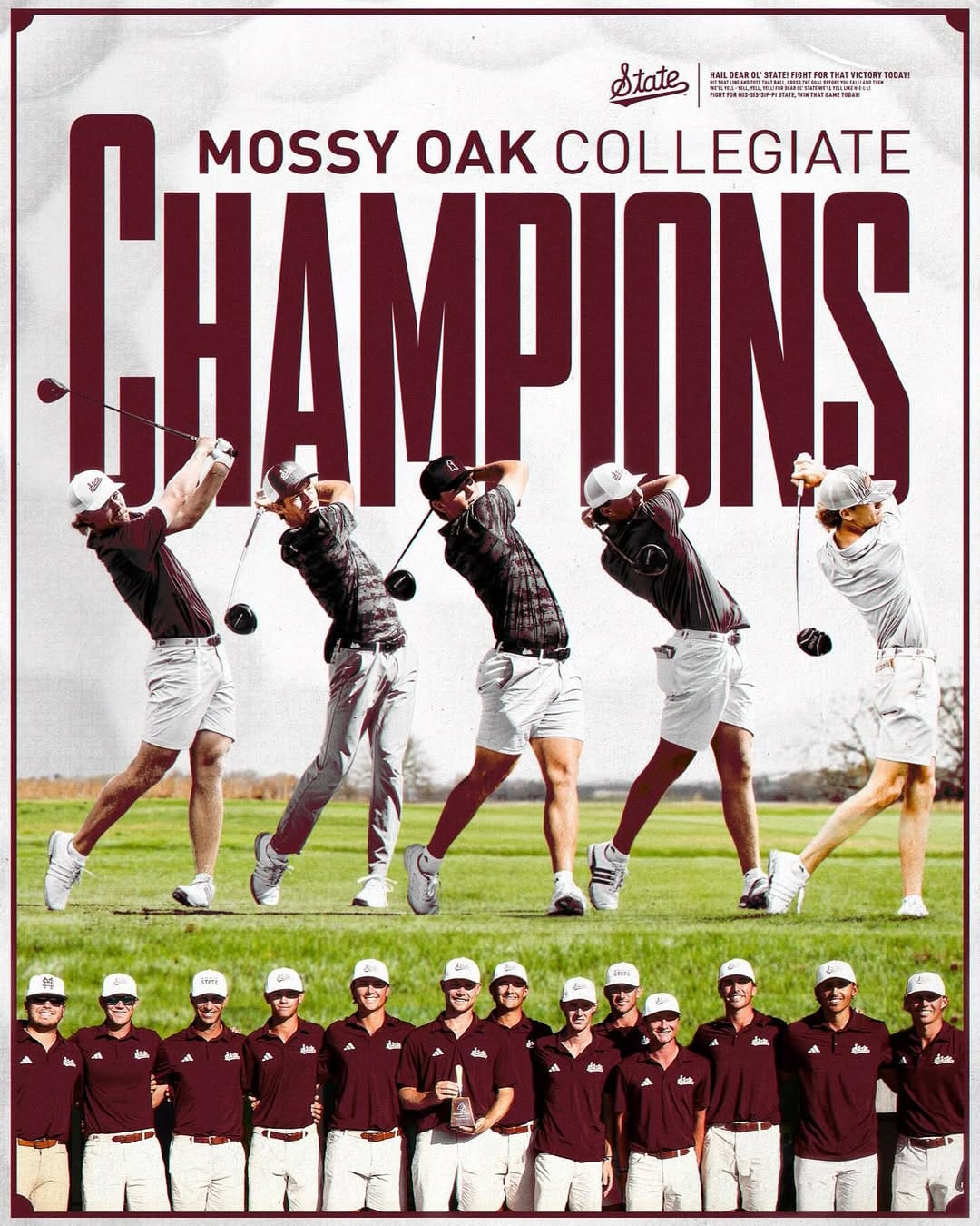 Post 10 by Mississippi State Men's Golf on Instagram (image)