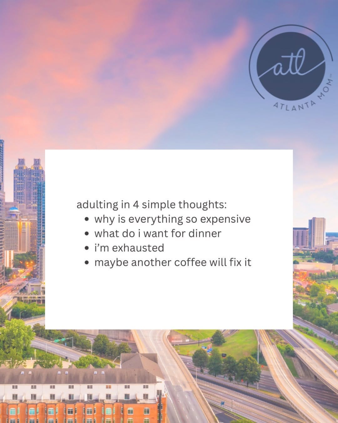 Post 5 by Atlanta Mom on Instagram (image)