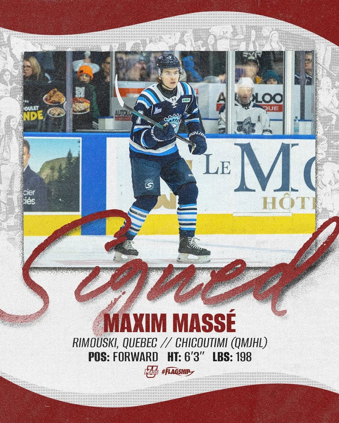 Post 1 by UMass Hockey on Instagram (image)