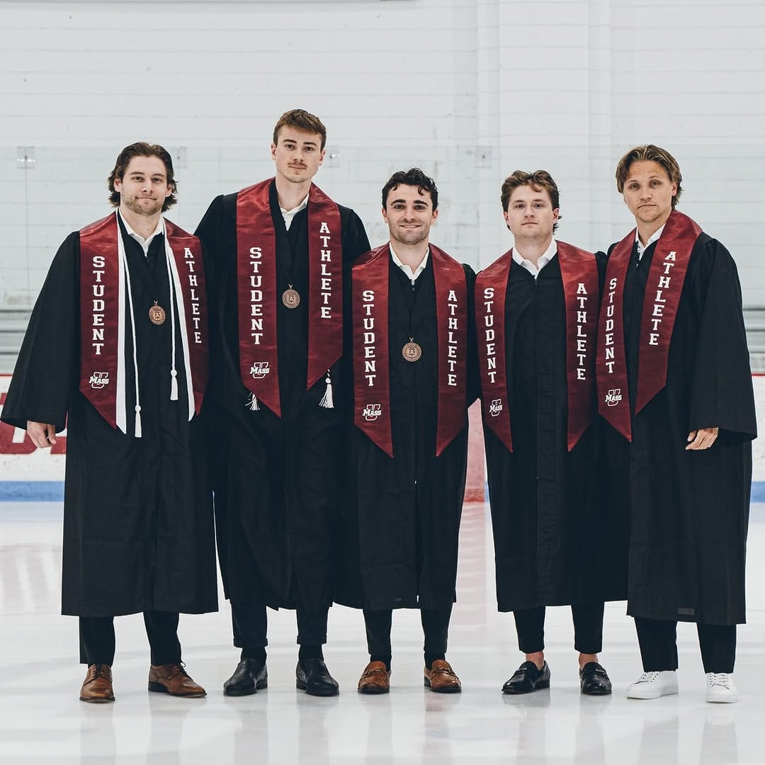 Post 5 by UMass Hockey on Instagram (image)
