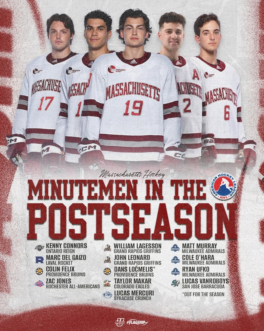 Post 10 by UMass Hockey on Instagram (image)