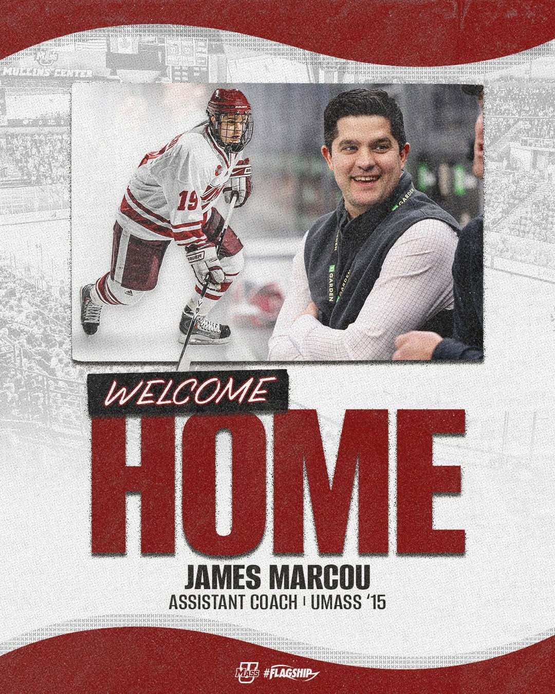 Post 7 by UMass Hockey on Instagram (image)