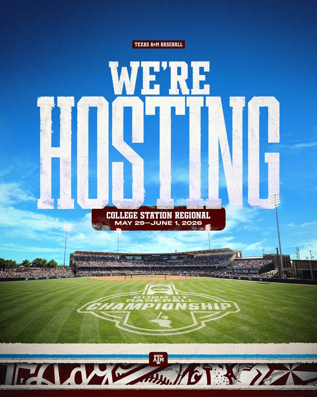 Post 8 by Texas A&M Baseball on Instagram (image)