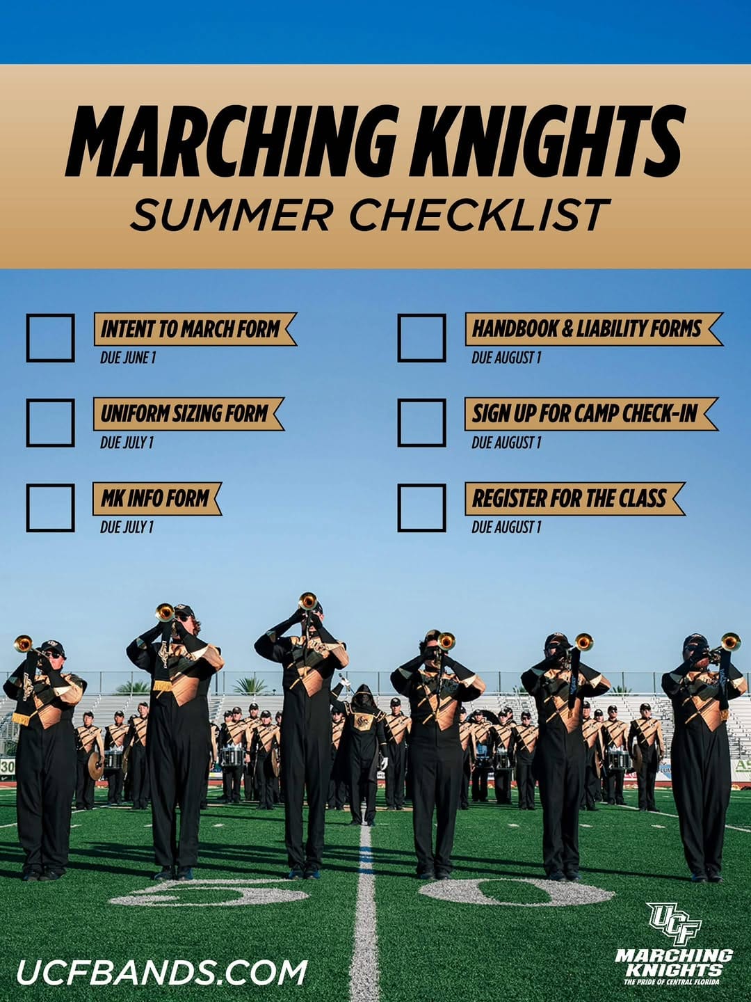 Post 2 by UCF Marching ‘Nauts on Instagram (image)