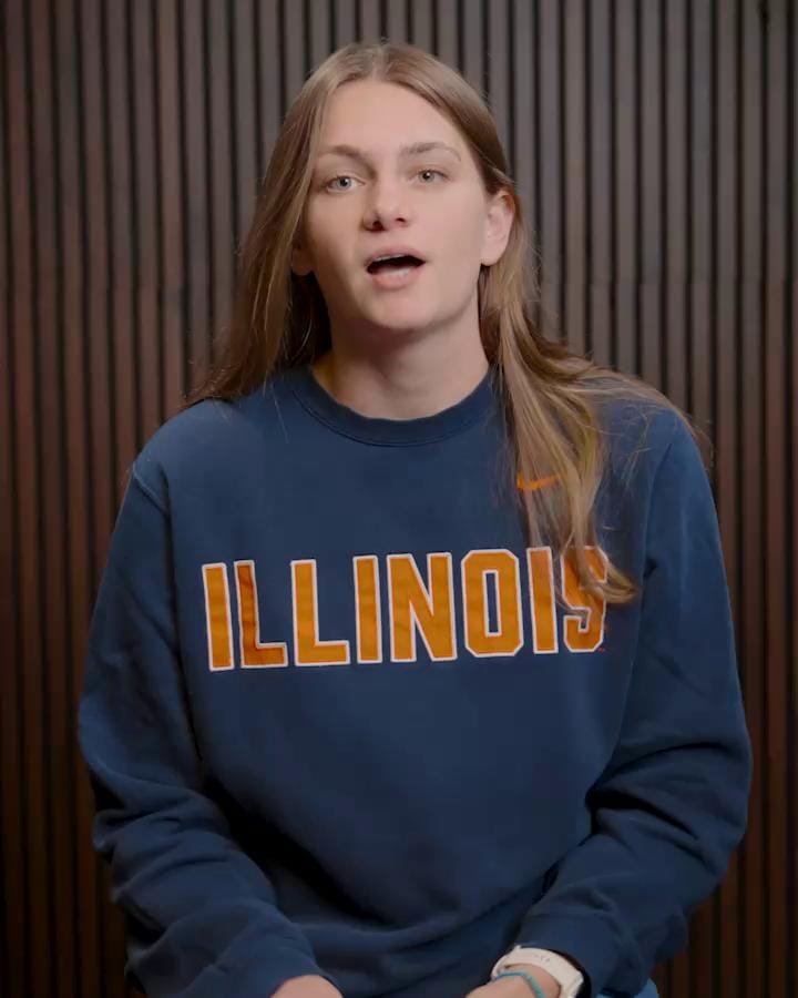 Post 5 by Illinois Swimming & Diving on Instagram (video)