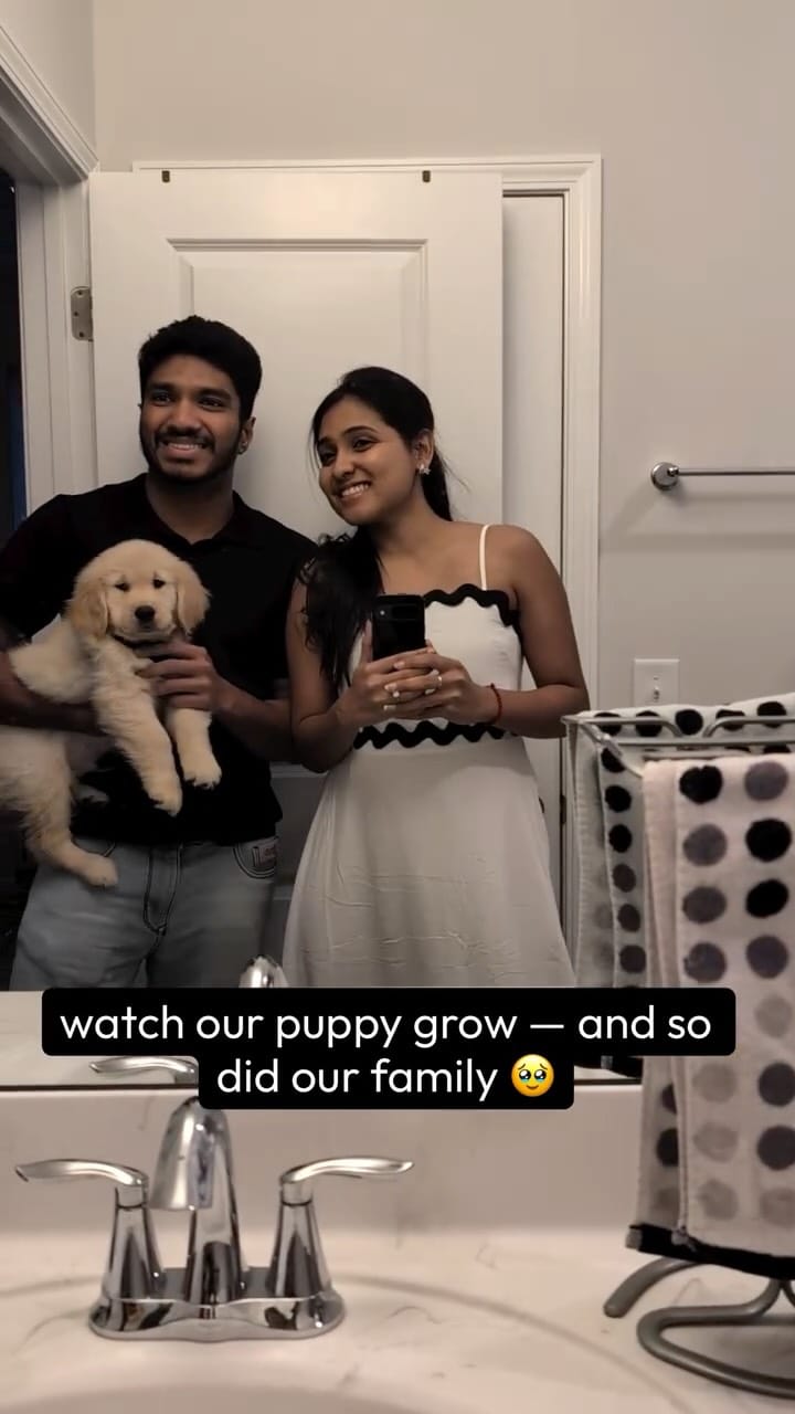 Post 10 by HARSHI & SRIDHAR 🇺🇸🇮🇳 Family & Lifestyle on Instagram (video)