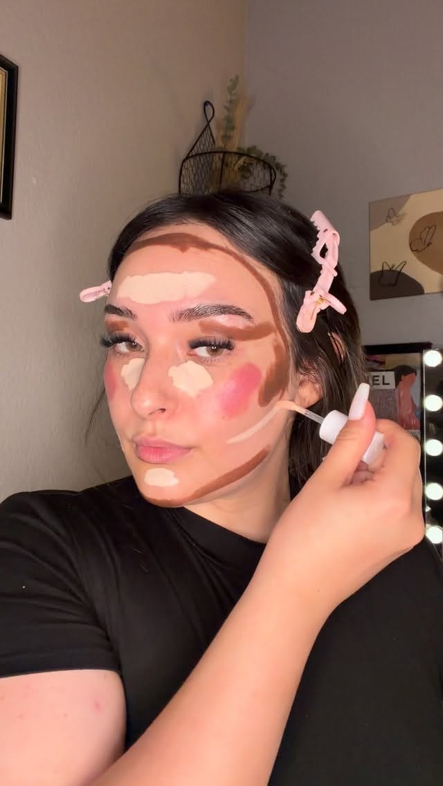 Post 5 by MUA-content creator on Instagram (video)