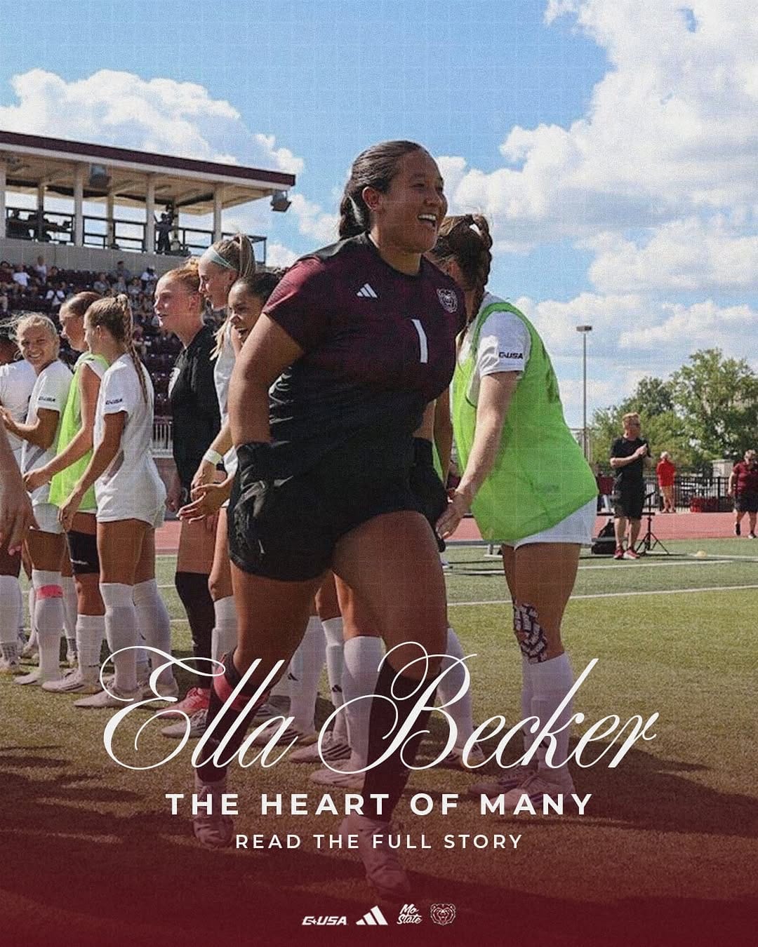 Post 9 by Missouri State Women’s Soccer on Instagram (image)