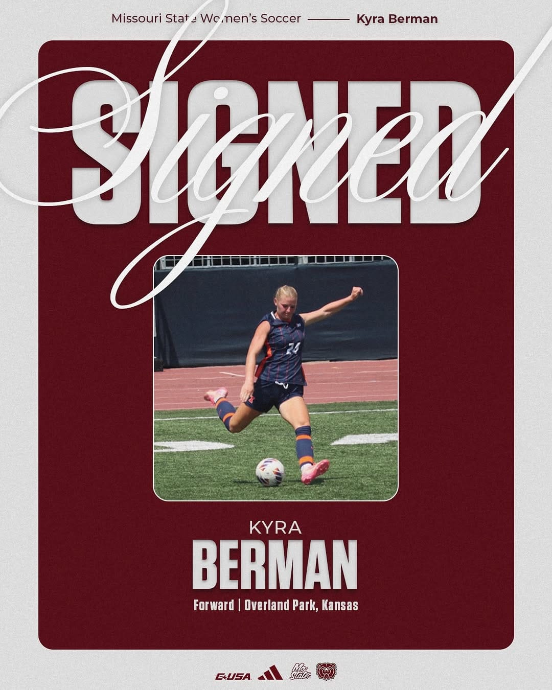 Post 5 by Missouri State Women’s Soccer on Instagram (image)