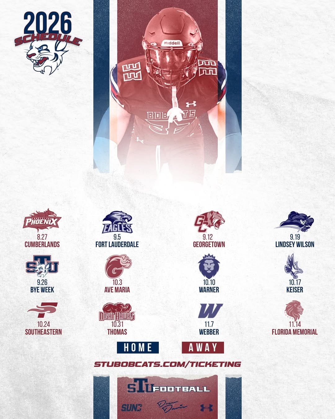 Post 9 by STU Football on Instagram (image)