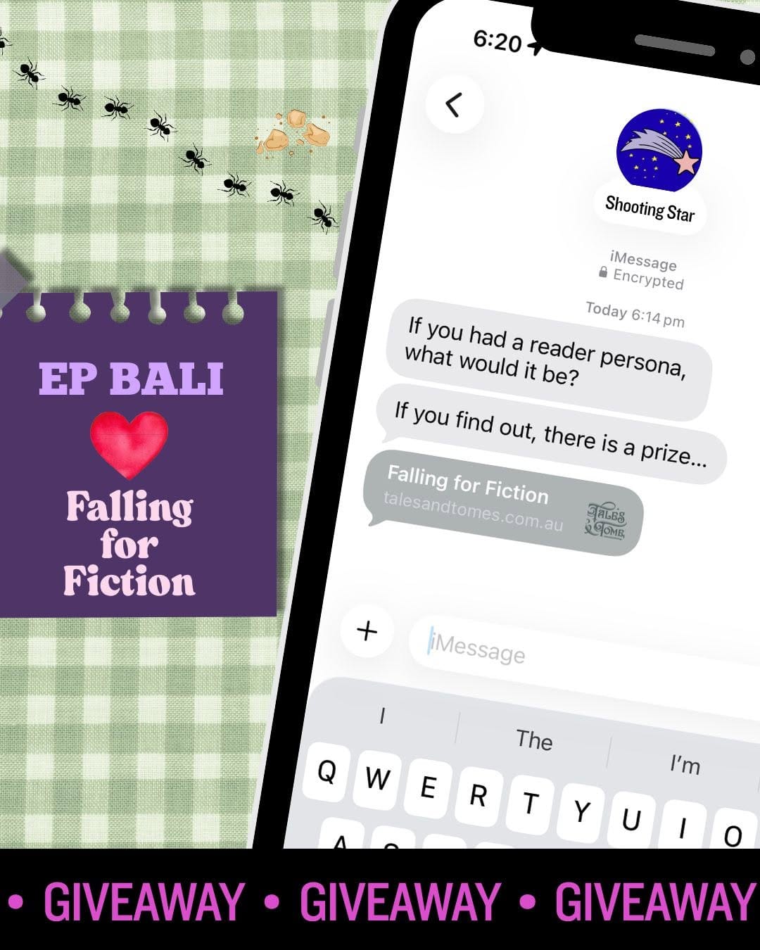 Post 4 by E.P. Bali Romantasy Author on Instagram (carousel)
