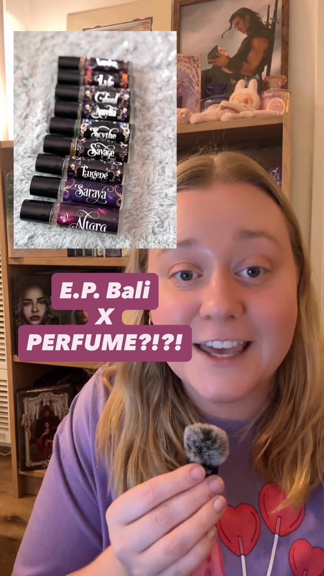 Post 1 by E.P. Bali Romantasy Author on Instagram (video)