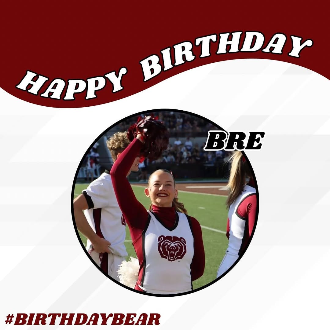 Post 2 by Missouri State Cheerleading on Instagram (image)