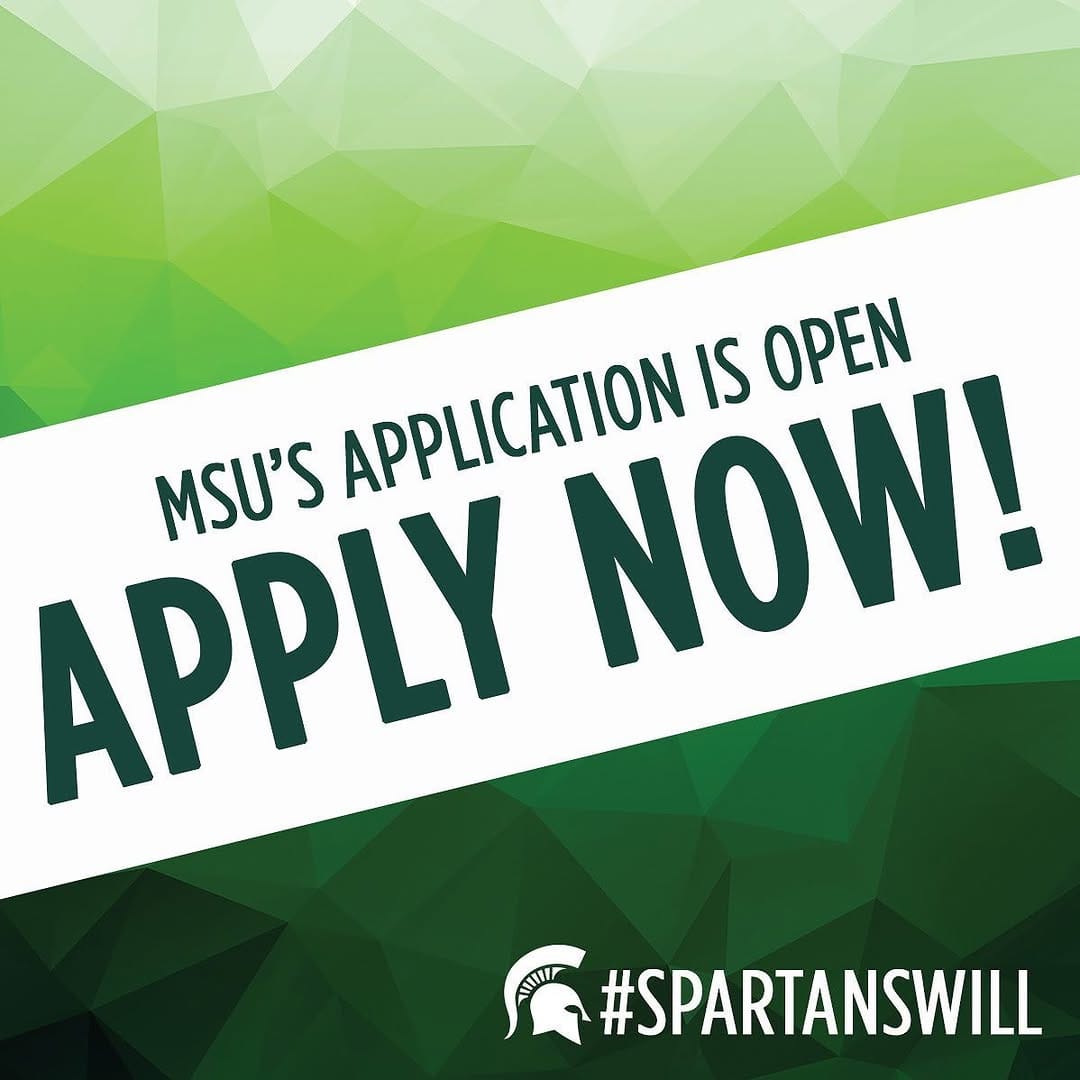Post 4 by MSU Admissions on Instagram (image)