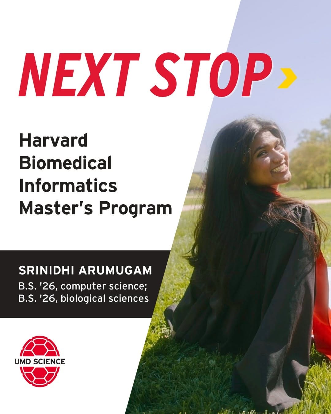 Post 8 by UMD Science on Instagram (image)