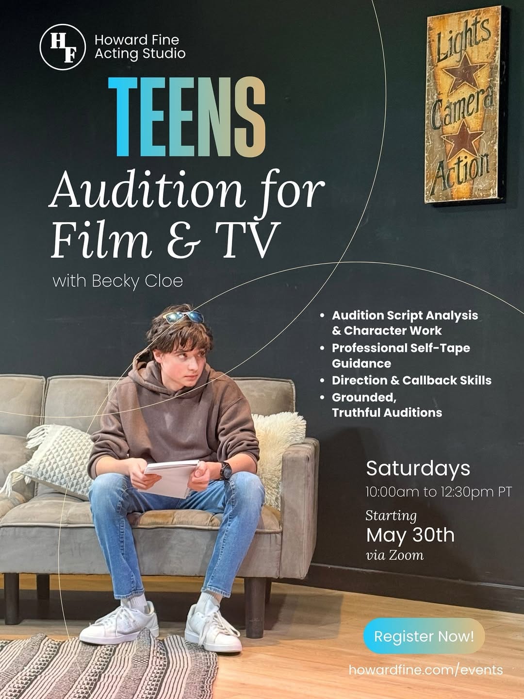 Post 6 by Howard Fine Acting Studio on Instagram (image)