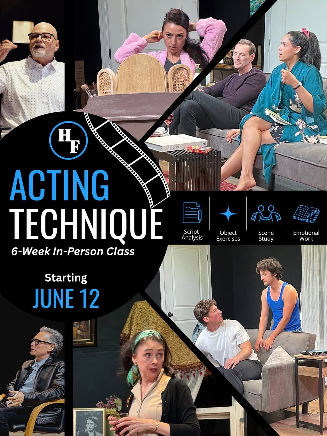 Post 1 by Howard Fine Acting Studio on Instagram (image)