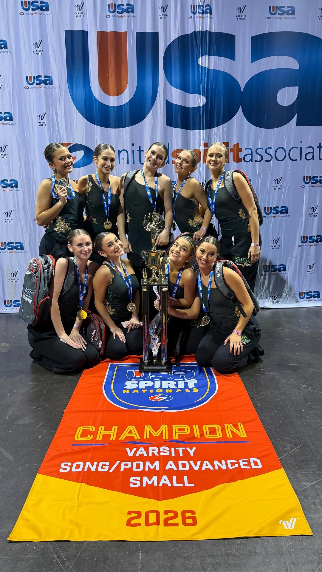Post 9 by Edison Dance Team on Instagram (video)
