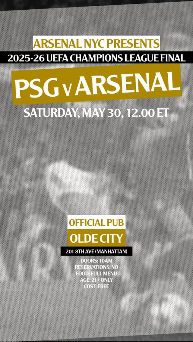 Post 1 by Arsenal New York City on Instagram (video)