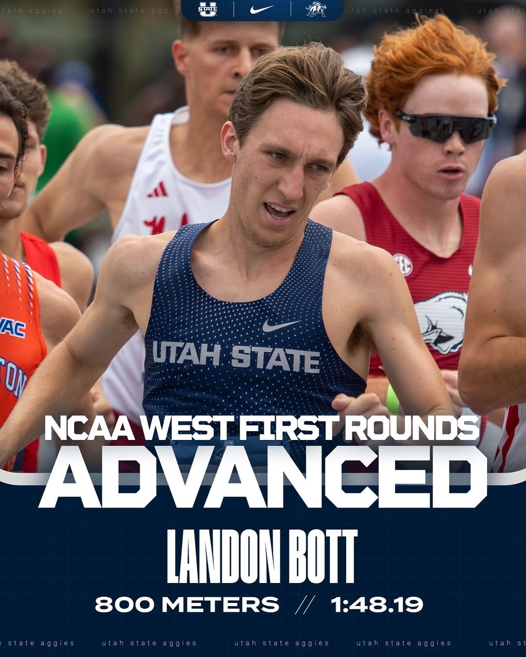 Post 2 by Utah State University T&F / XC on Instagram (image)