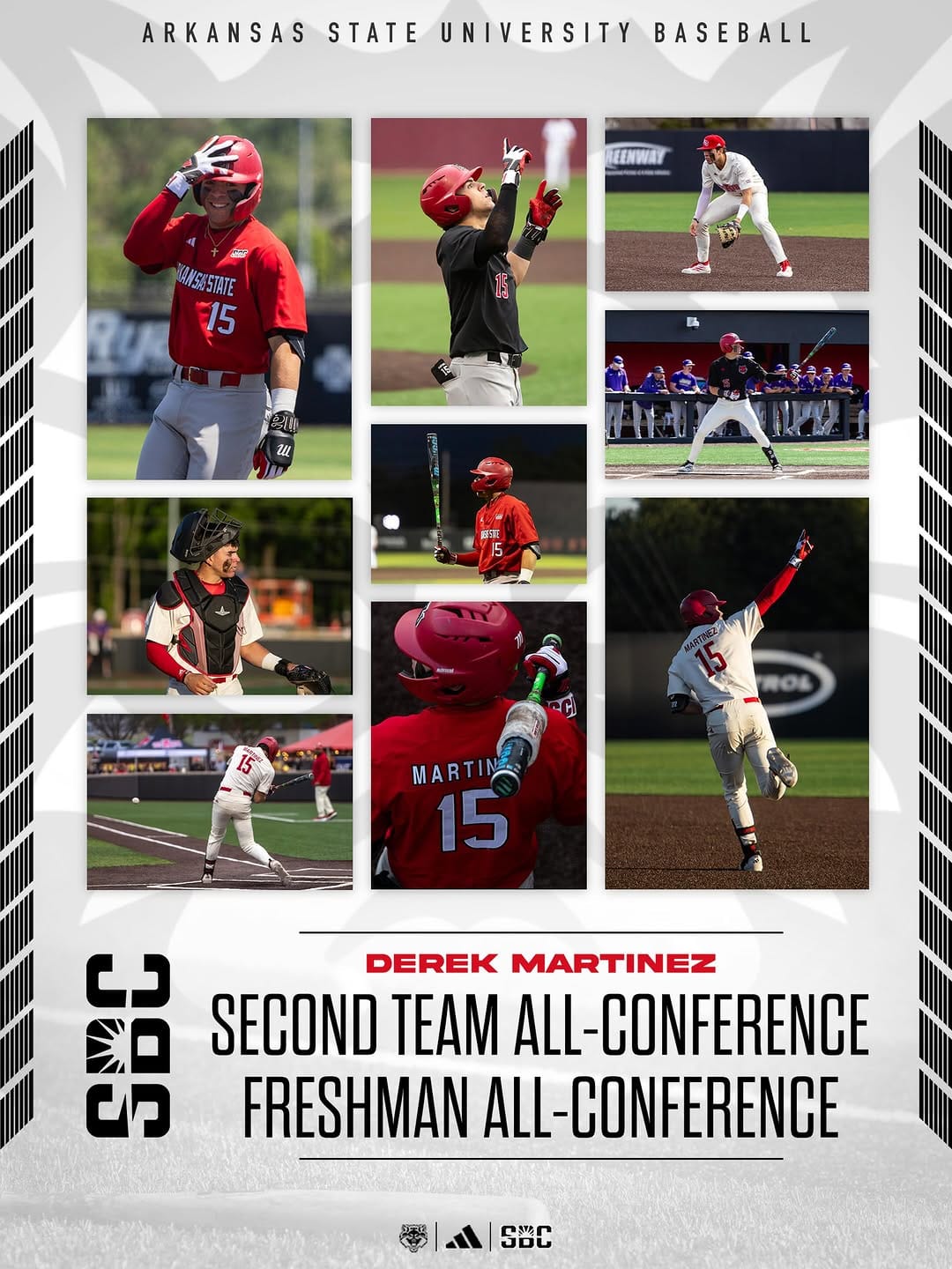 Post 6 by Arkansas State Baseball on Instagram (image)