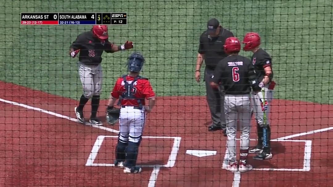 Post 7 by Arkansas State Baseball on Instagram (video)