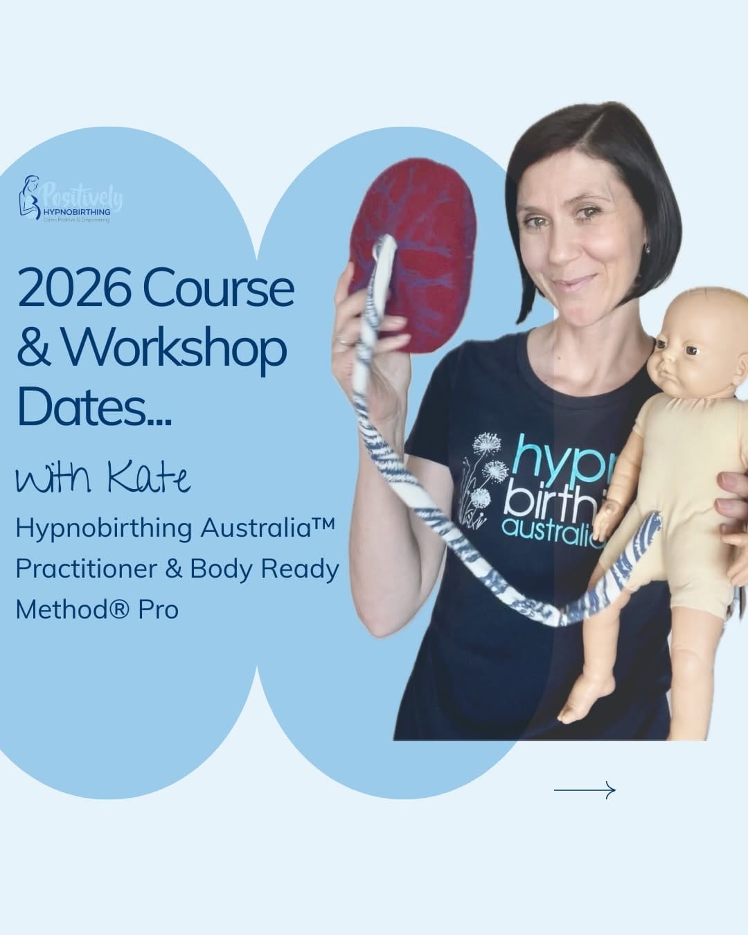 Post 8 by Kate Eakin | Hypnobirthing Aust™ & Body Ready Method® Pro 💪 on Instagram (carousel)