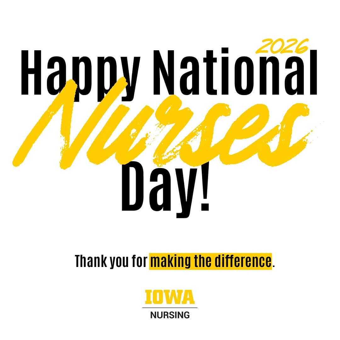 Post 9 by UIowa College of Nursing on Instagram (image)