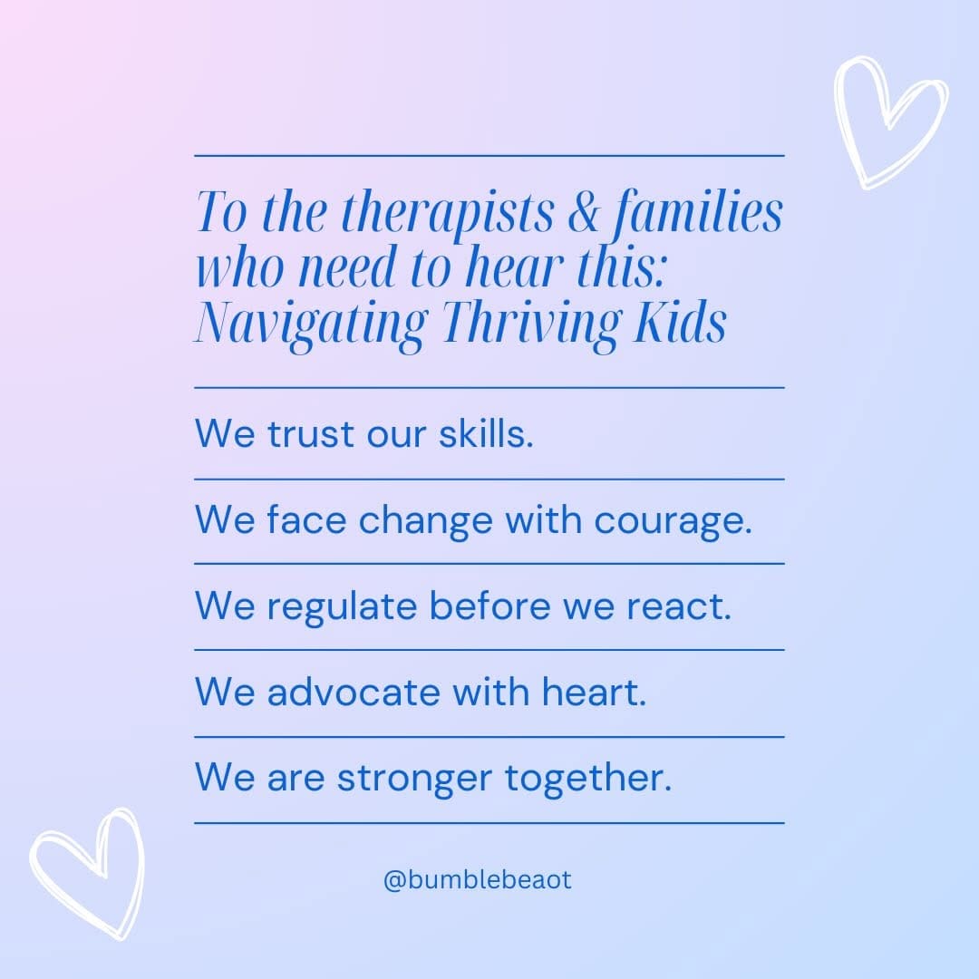 Post 4 by Bumble Bea Occupational Therapy 🐝 on Instagram (image)
