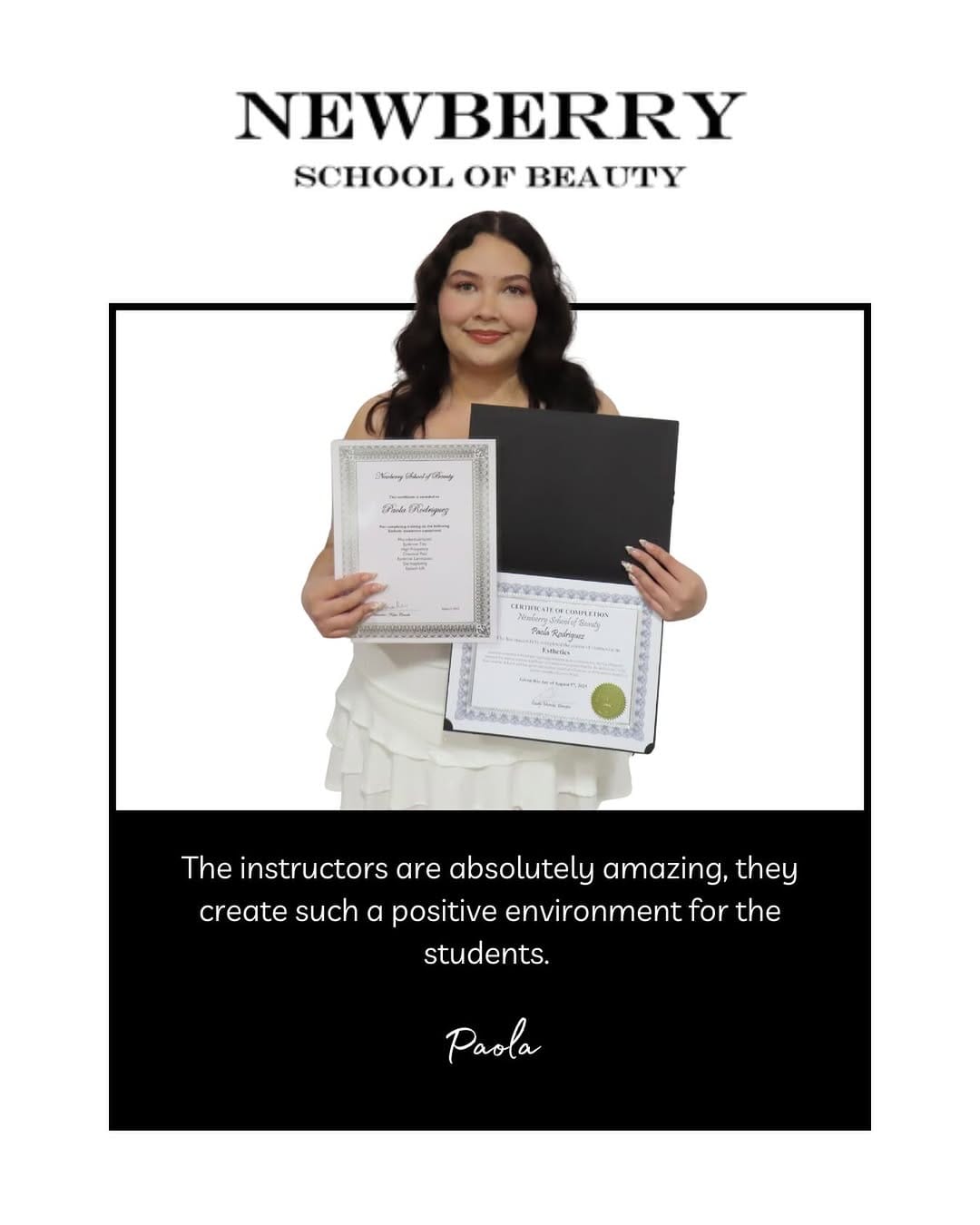 Post 4 by Newberry School Of Beauty on Instagram (image)