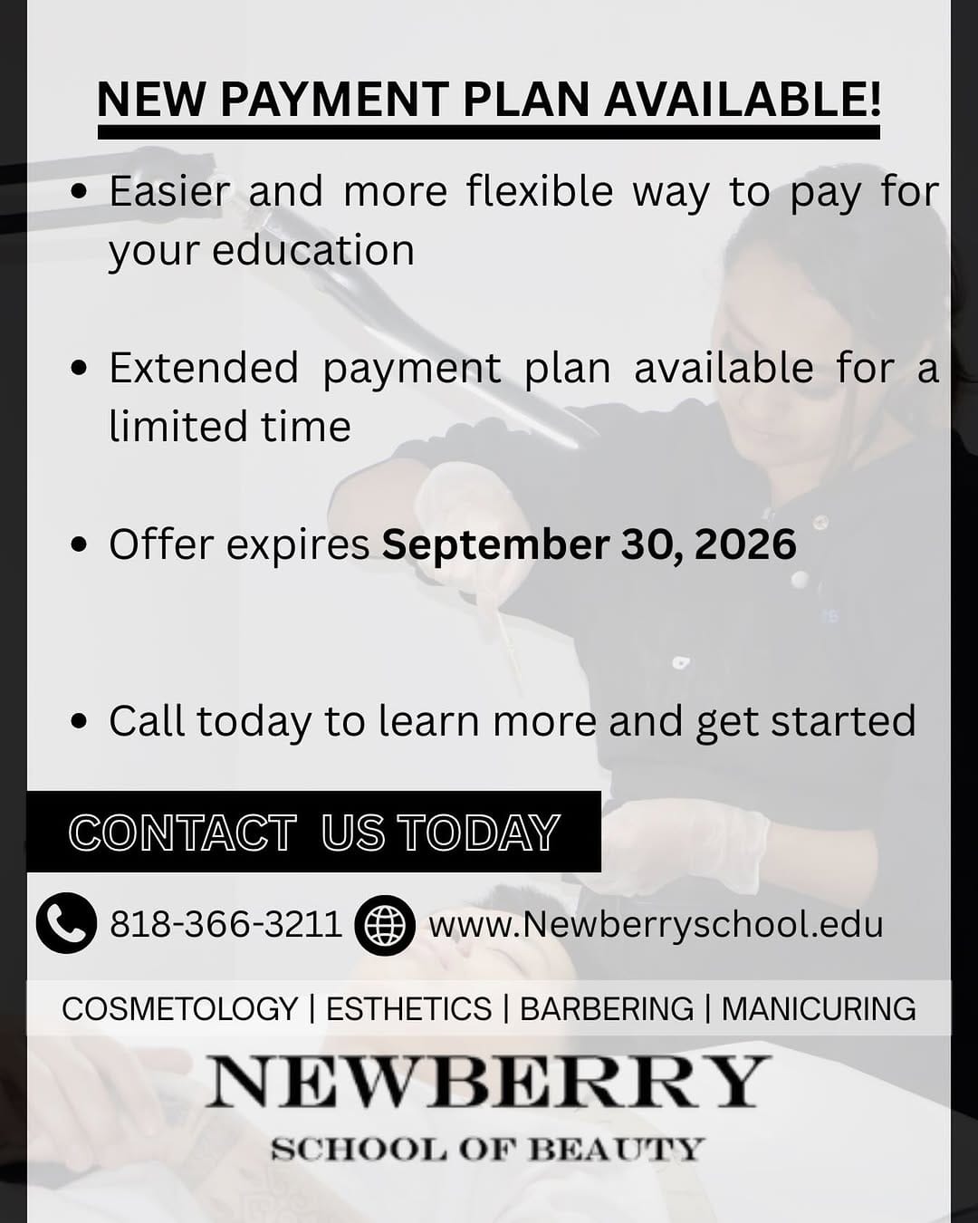 Post 2 by Newberry School Of Beauty on Instagram (image)