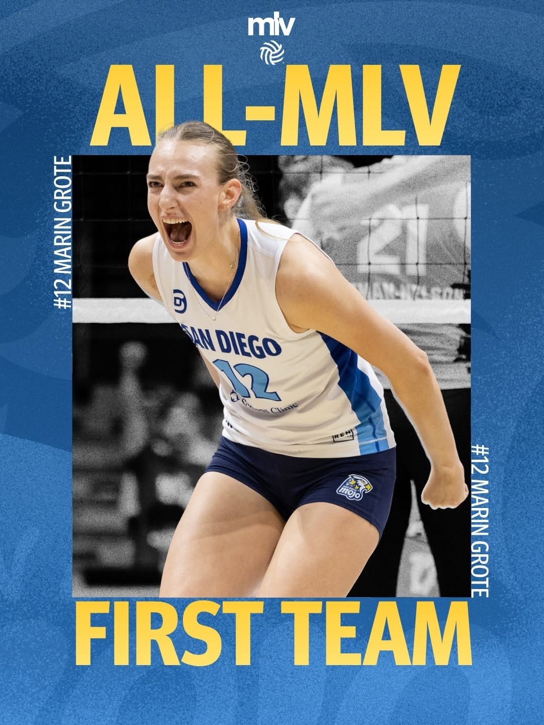 Post 8 by Washington Volleyball on Instagram (image)