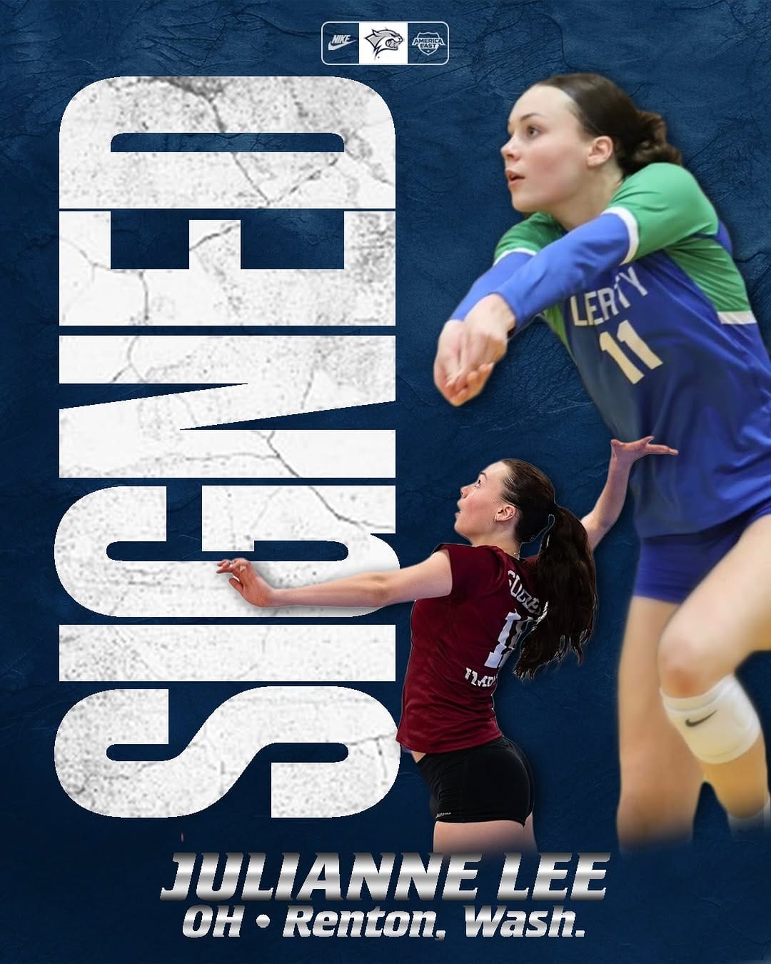 Post 8 by University of New Hampshire Volleyball Program on Instagram (image)