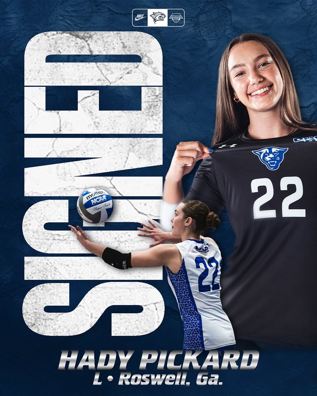 Post 10 by University of New Hampshire Volleyball Program on Instagram (image)