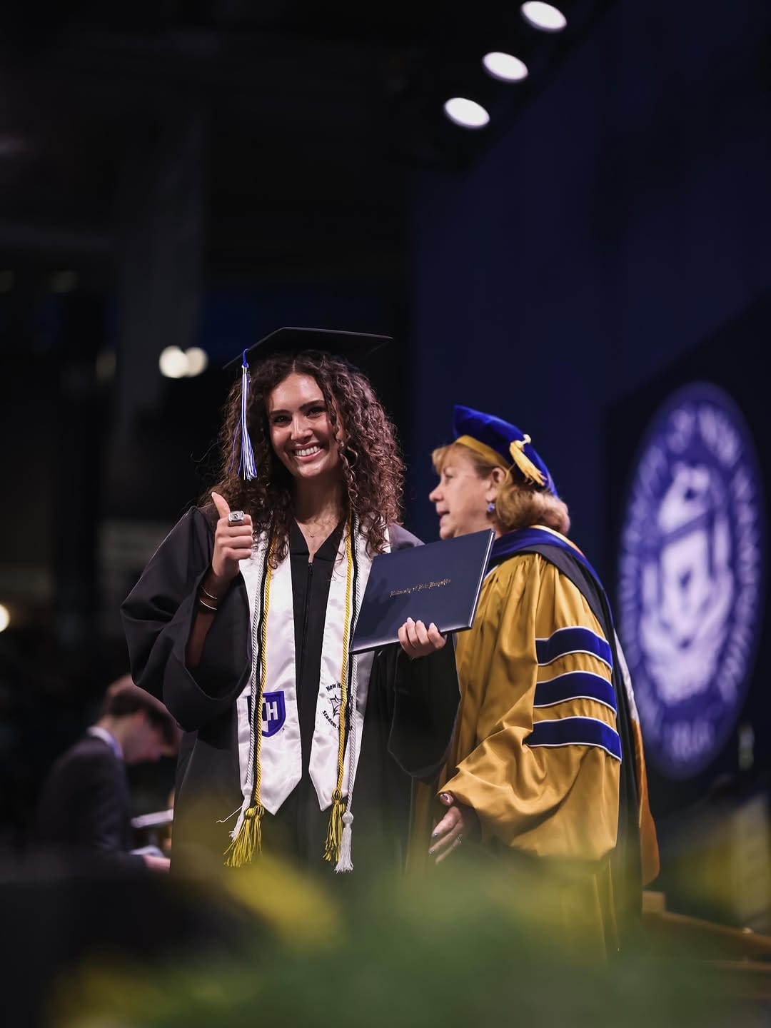 Post 3 by University of New Hampshire Volleyball Program on Instagram (carousel)