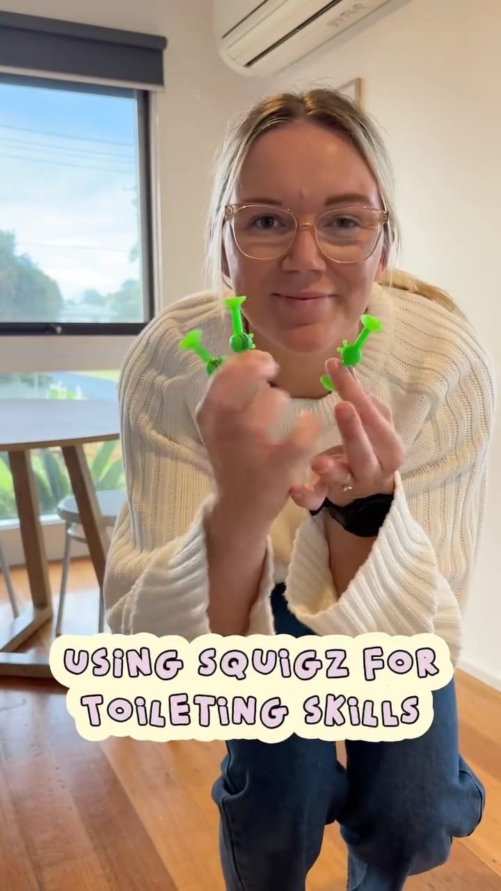 Post 6 by Tayla | Paediatric Occupational Therapist on Instagram (video)