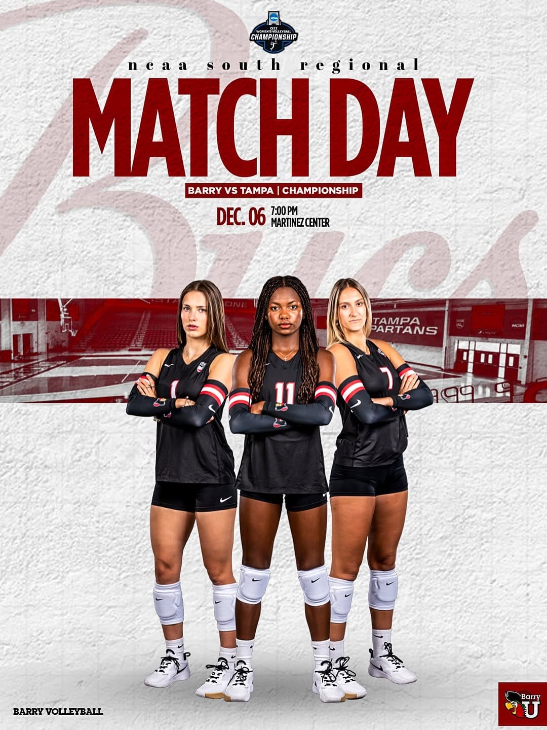 Post 8 by BarryU Women’s Volleyball on Instagram (image)