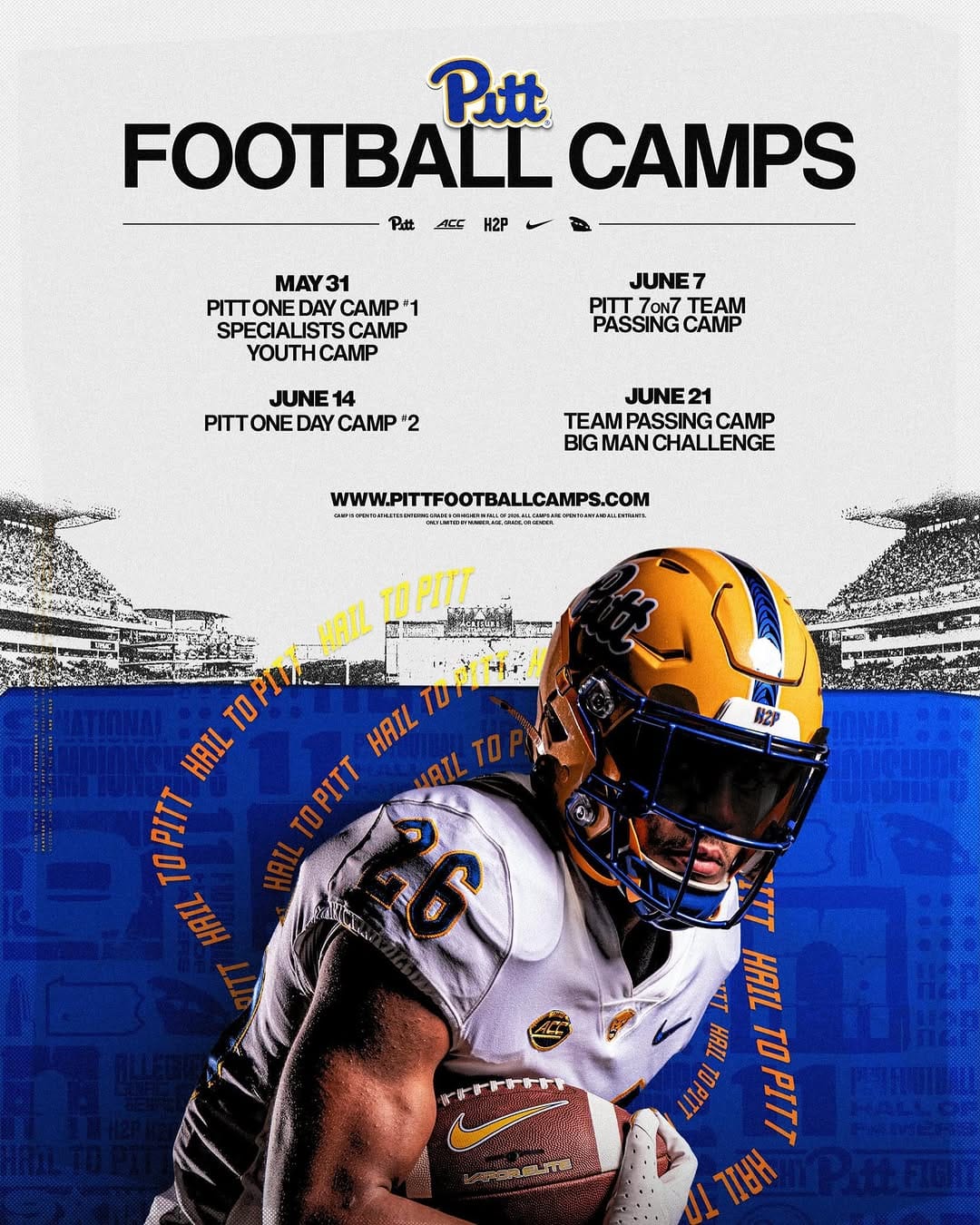 Post 6 by Pitt Football on Instagram (image)