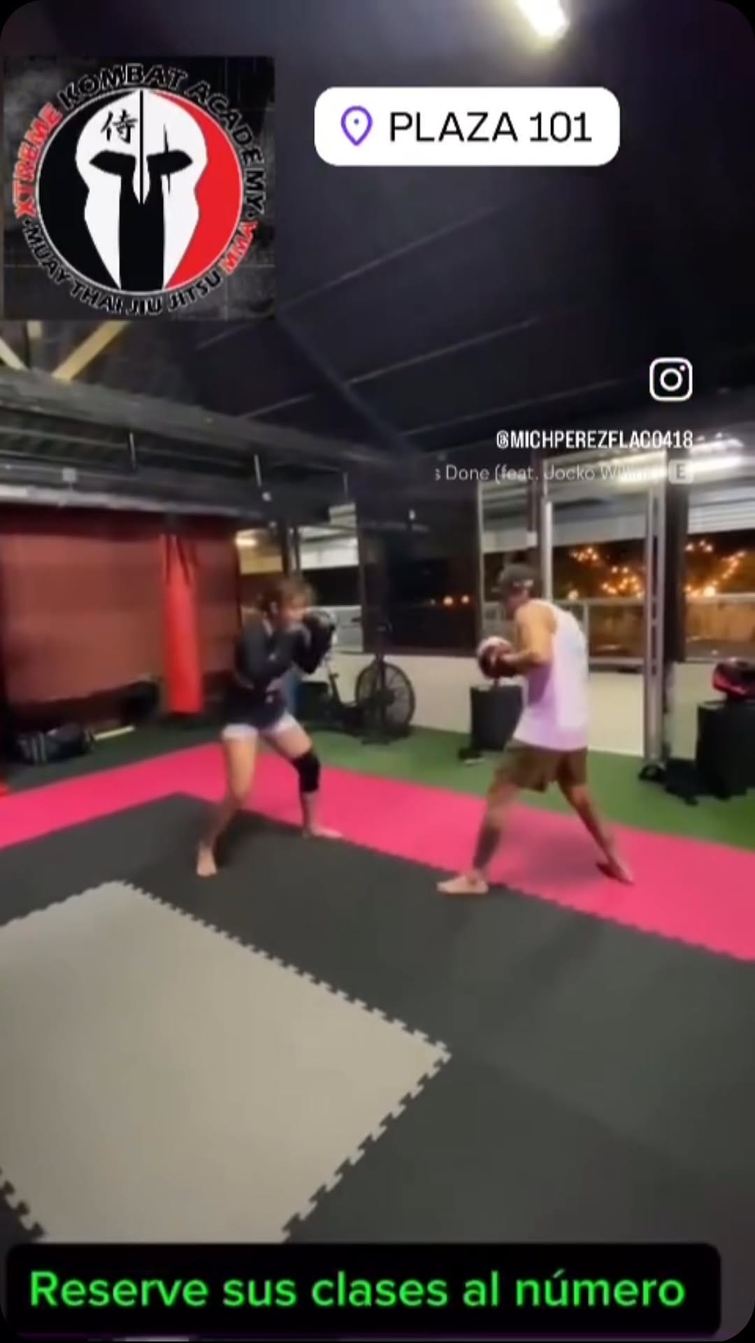 Post 5 by MMA Academy In Central America on Instagram (video)