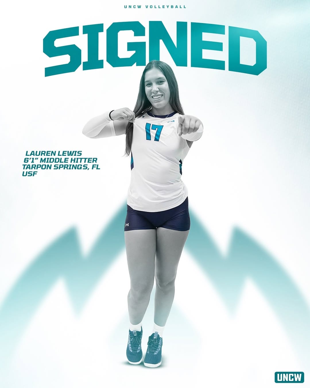 Post 3 by UNCW Volleyball on Instagram (image)